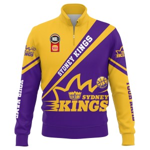 NBL Sydney Kings Exclusive Logo Quarter-Zip Sweatshirt HONBL230725A01SYD-QTZ