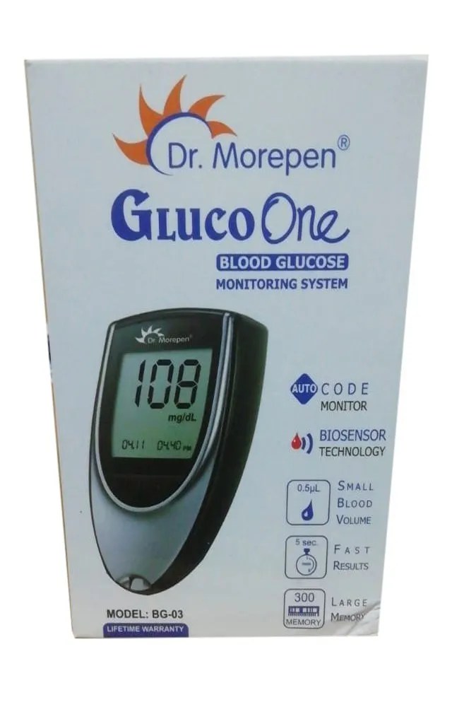 Dr Morepen Glucoone Blood Glucos Monitoring System (1pcs)