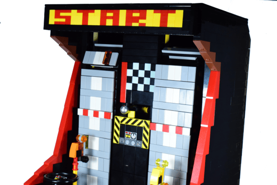 Lego Racing Arcade Machine Lego Ideas Arcade Racer 04 | AUSRETROGAMER