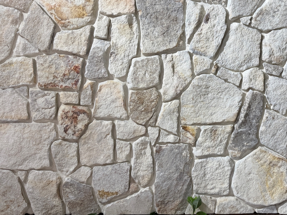 Irregular Balgo Stone cladding fireplace
