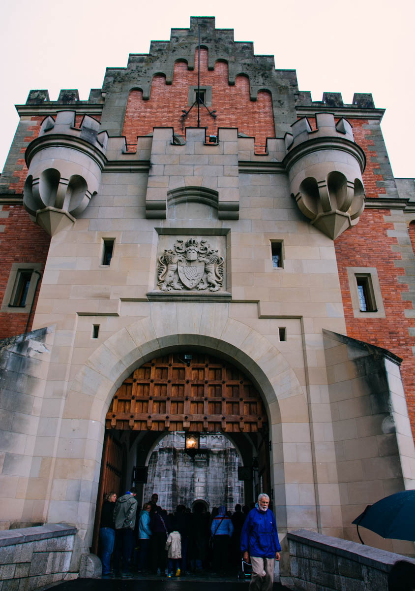 The Entrance to Neuschwanstein Castle