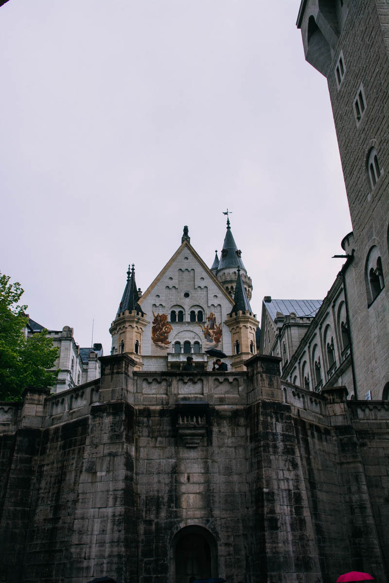 The Entrance to Neuschwanstein Castle