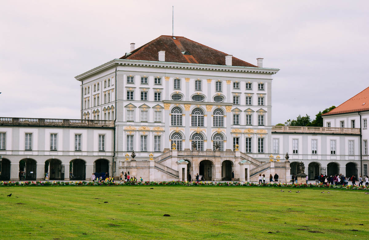 Originally the palace was just this building. Later it was expanded significantly
