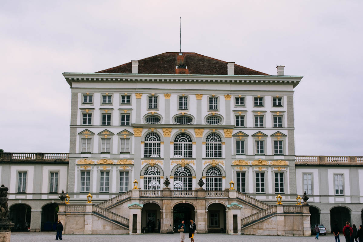 Originally the palace was just this building. Later it was expanded significantly