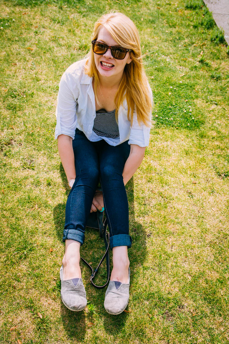 Nicole in the Lustgarten