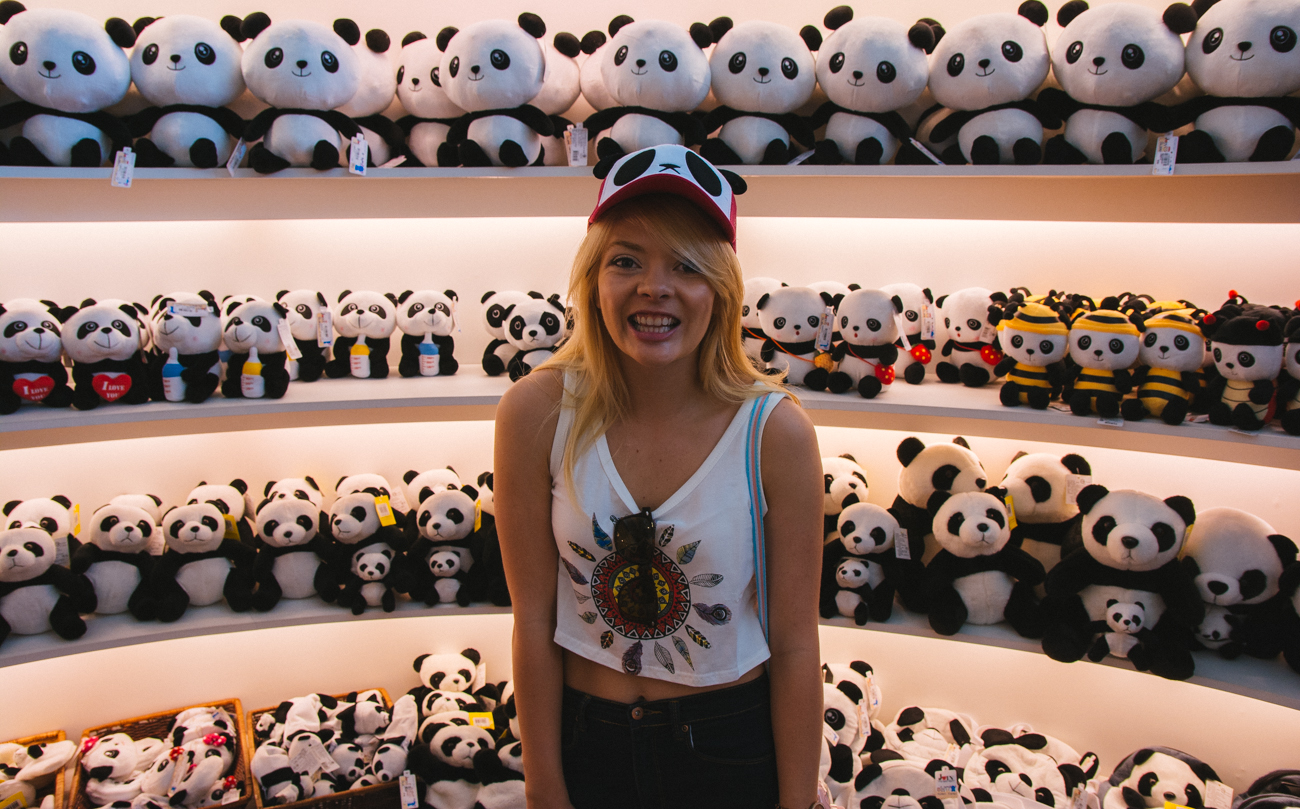 So many panda souvenirs