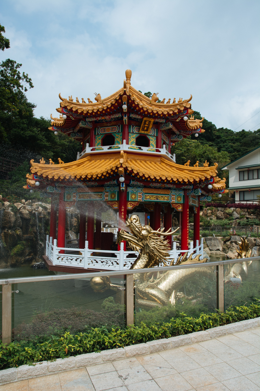 The pagoda at Zhinan Temple stop