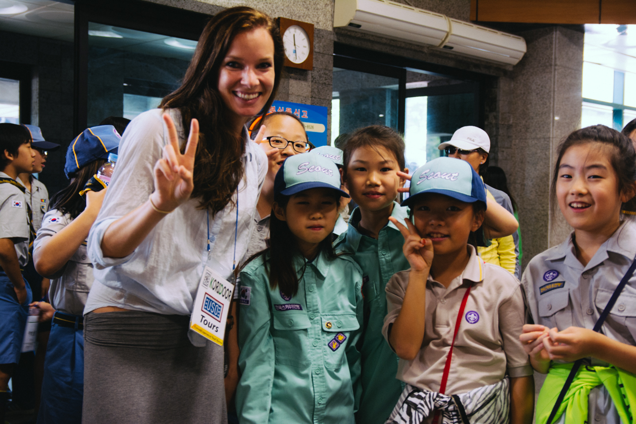 Kiana and Korean Scouts