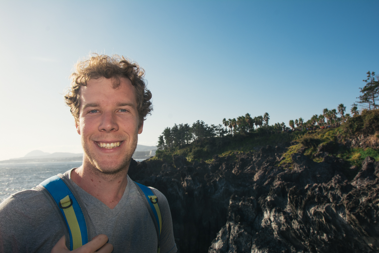 Me at Jusangjeolli Cliff