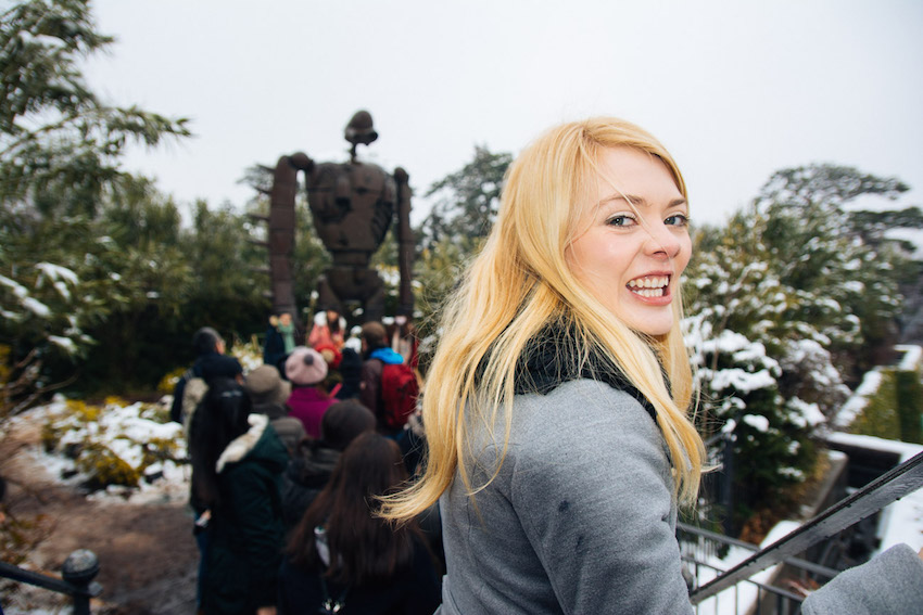 Ghibli Museum roof