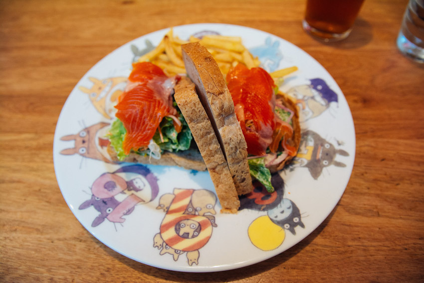 Salmon Sandwich