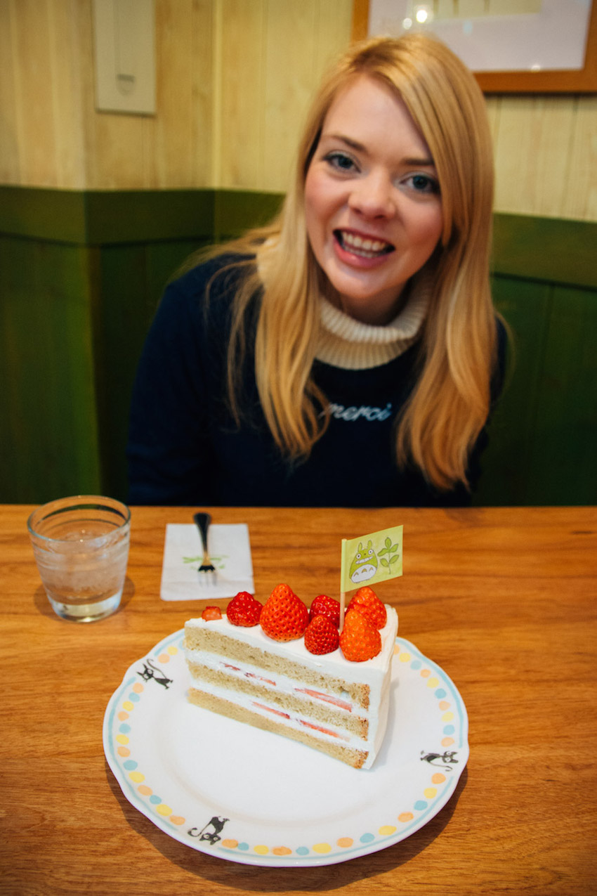Strawberry cake
