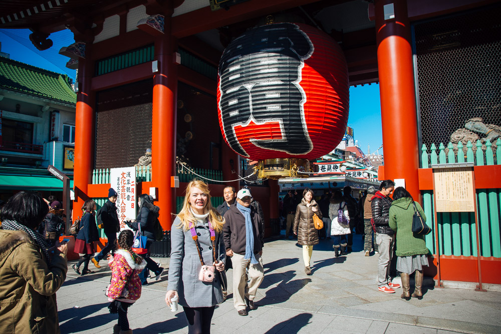 Nicole and Kaminarimon