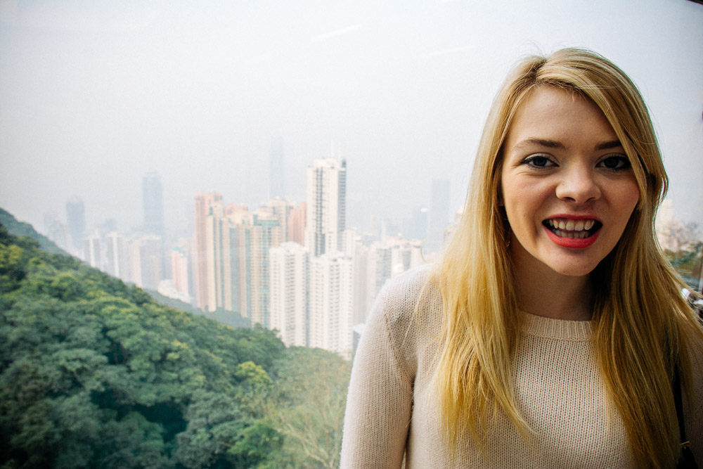 Atop Victoria Peak