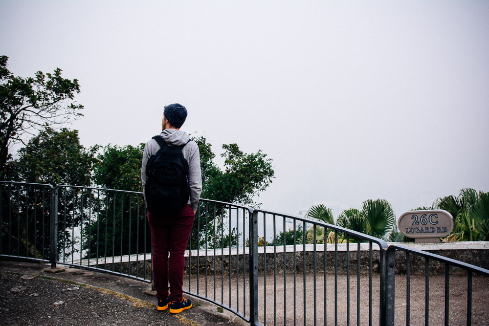Atop Victoria Peak
