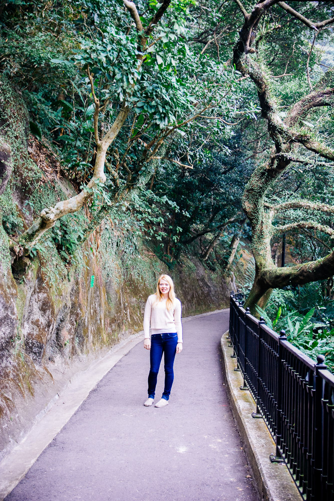 Victoria Peak walking path