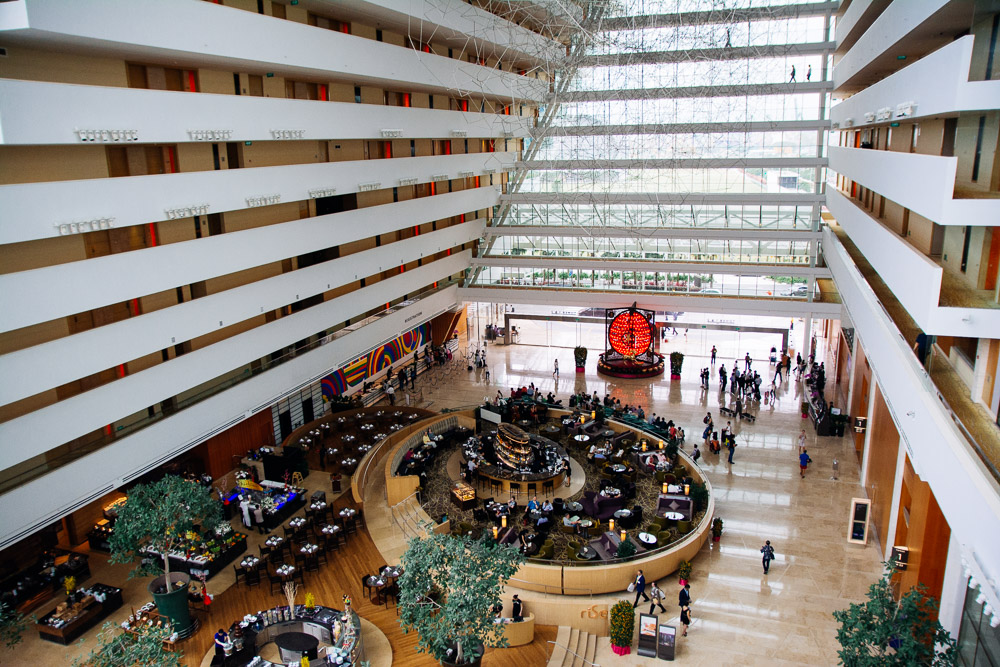 Inside Marina Bay Sands