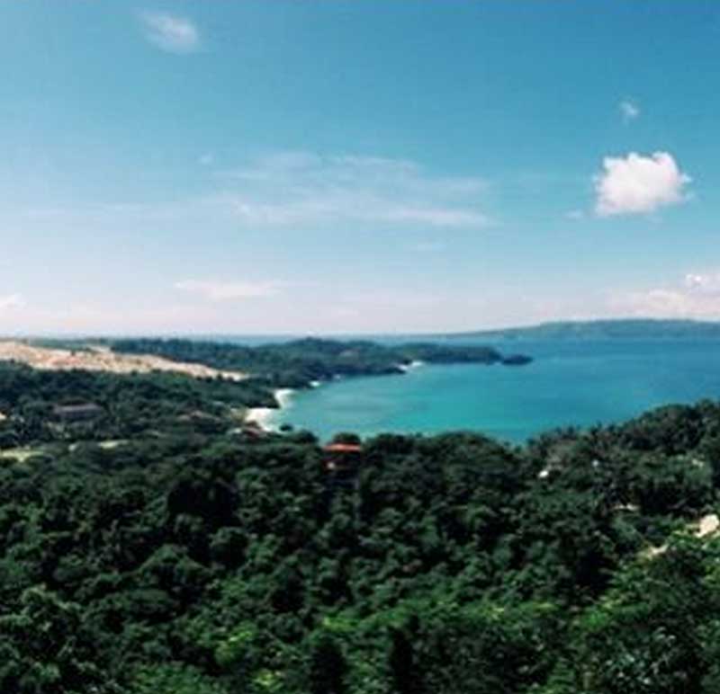 The view from our island tower