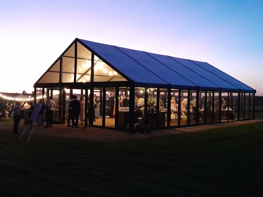 Black Framed Marquee