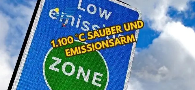 1.100 °C sauber und emissionsarm