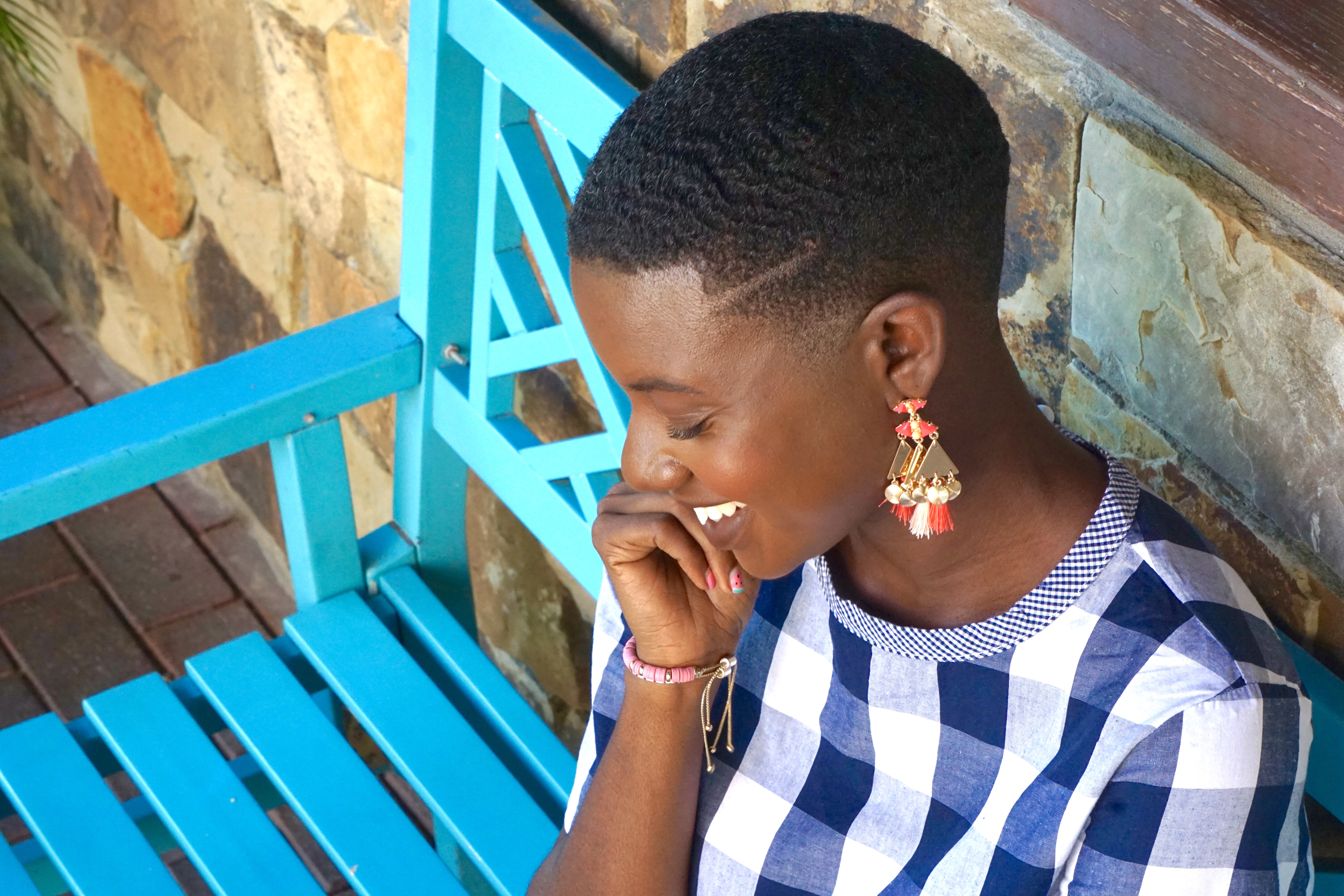 Short natural hair, big chop, twa, natural hair