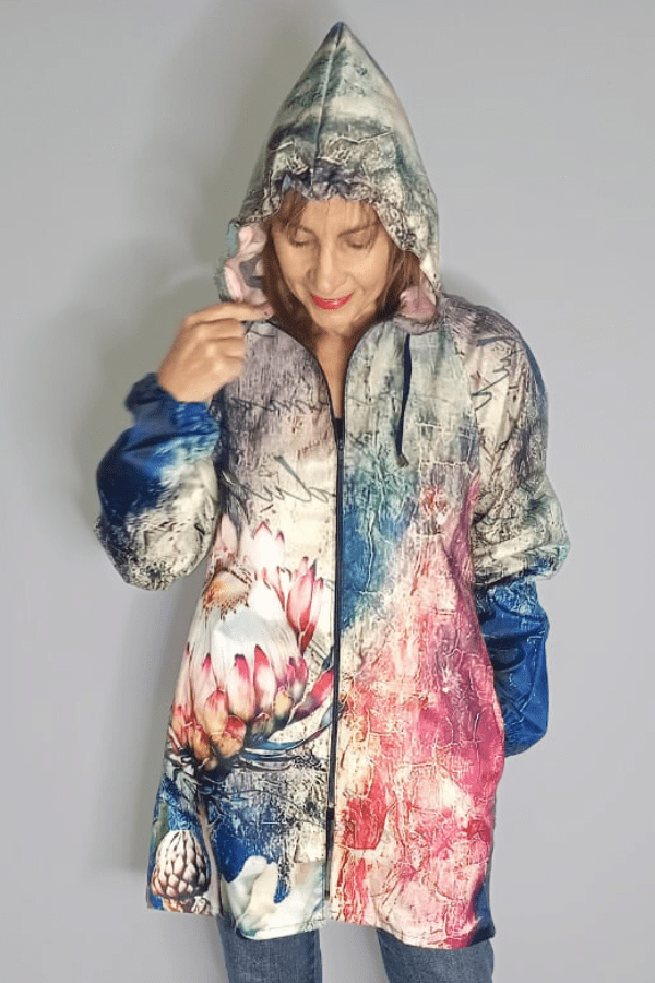 Passionate Protea Raincoat