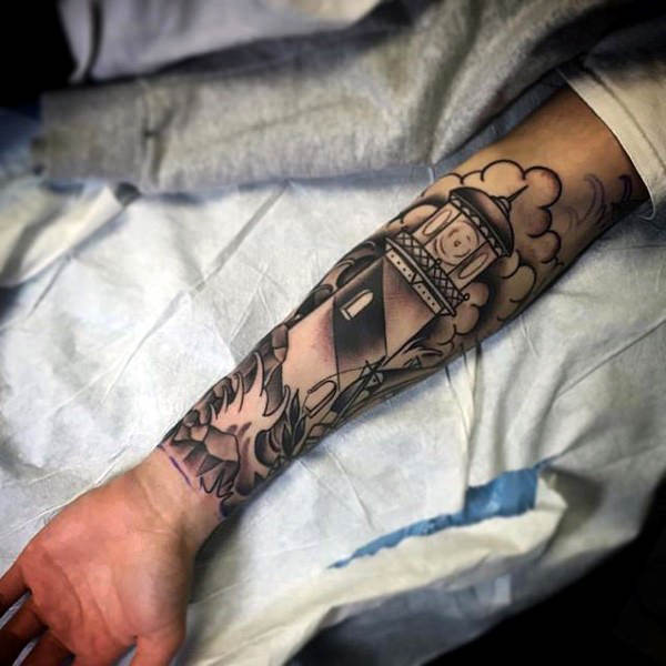 85 Mind Blowing Lighthouse Tattoos And Their Meaning Authoritytattoo