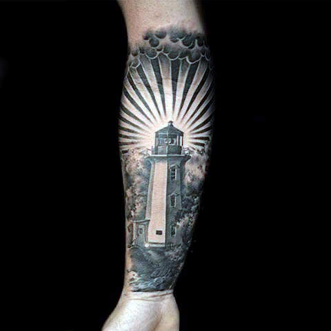 85 Mind Blowing Lighthouse Tattoos And Their Meaning Authoritytattoo