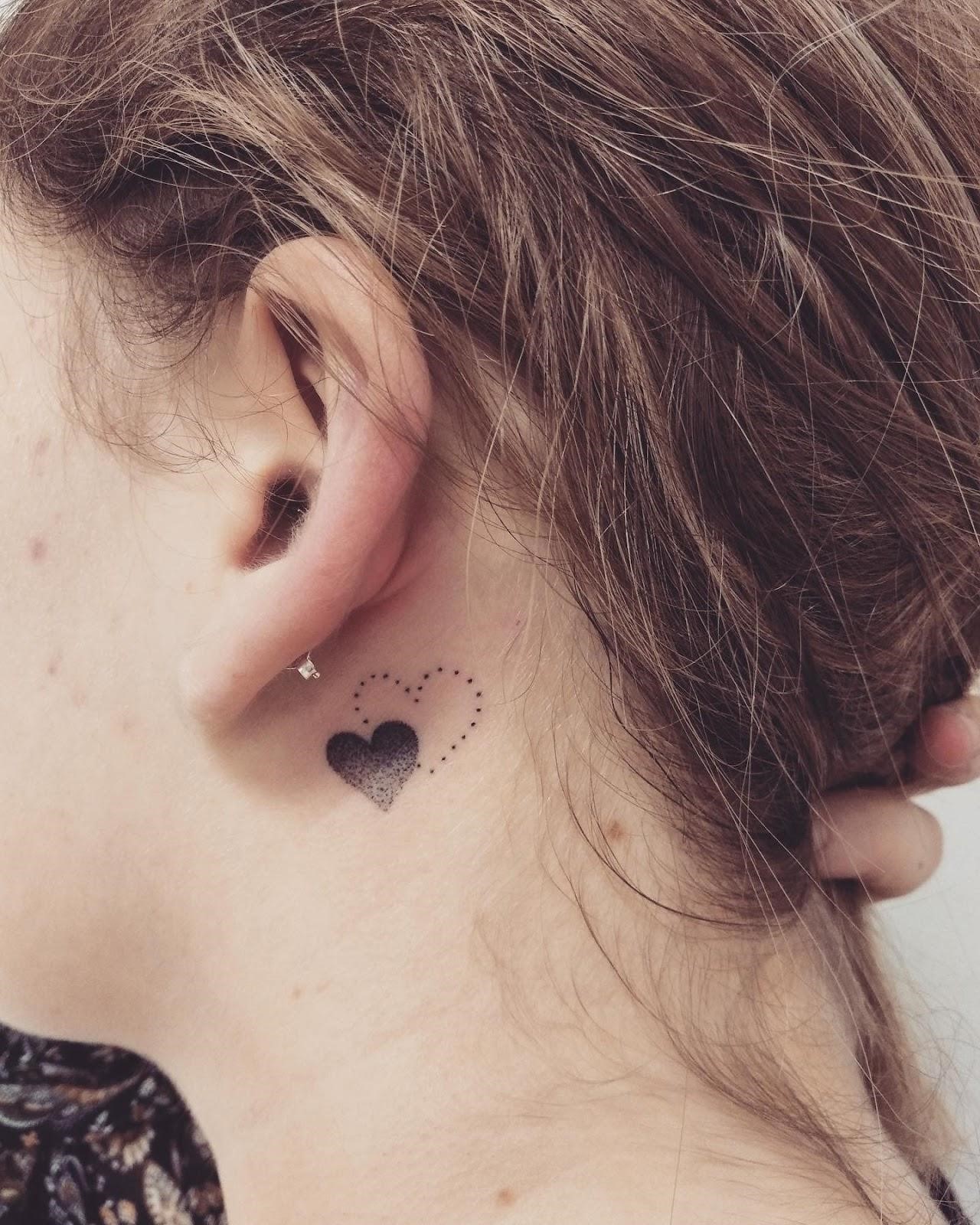 Top 50 Cool And Meaningful Behind The Ear Tattoo Ideas - Authoritytattoo 1600_x_1280_jpg