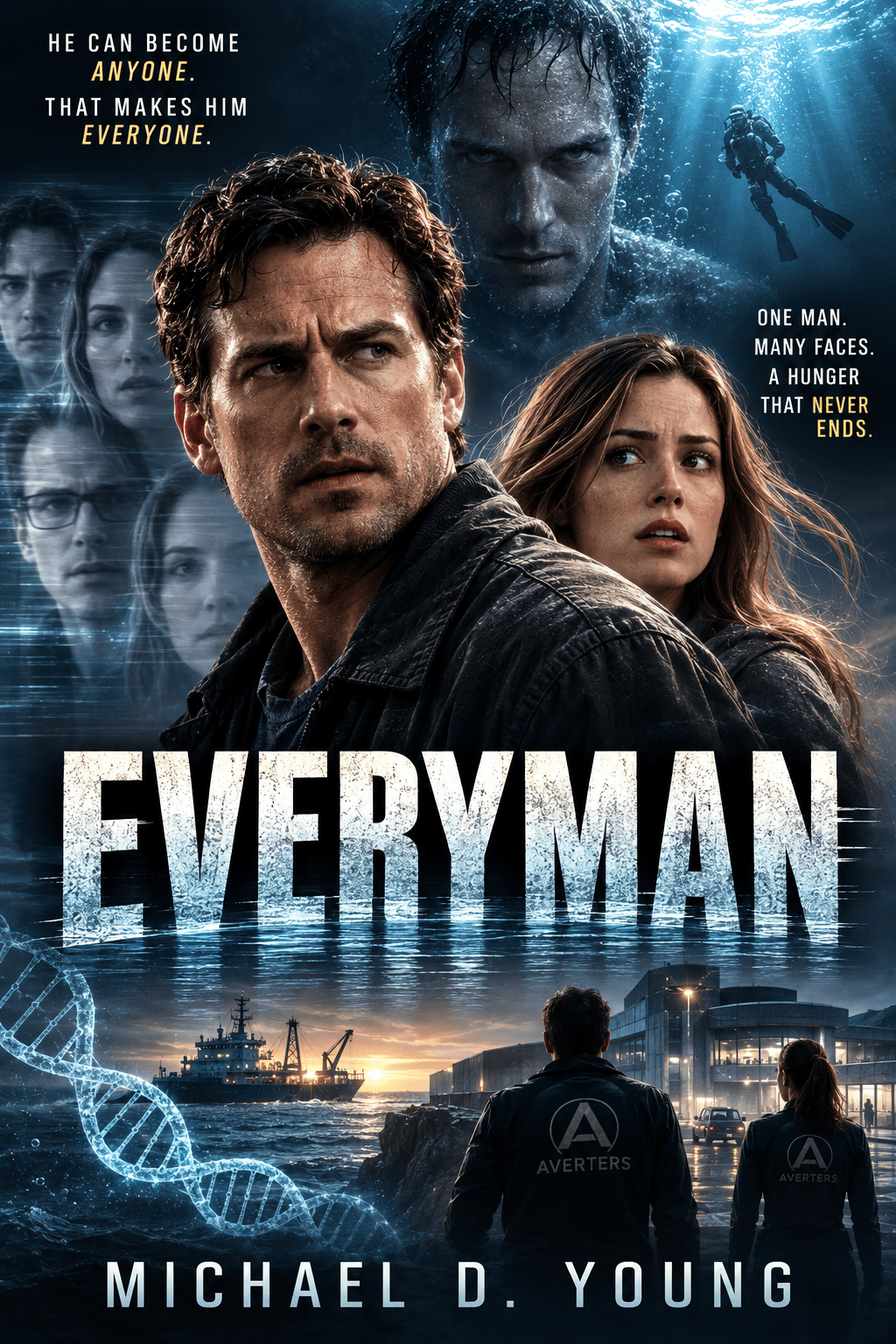 Everyman by Michael D. Young — preliminary mockup cover