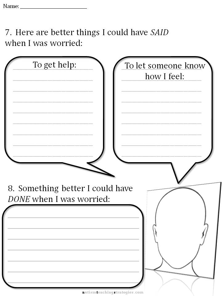 cbt childrens emotion worksheet series 7 worksheets for dealing with