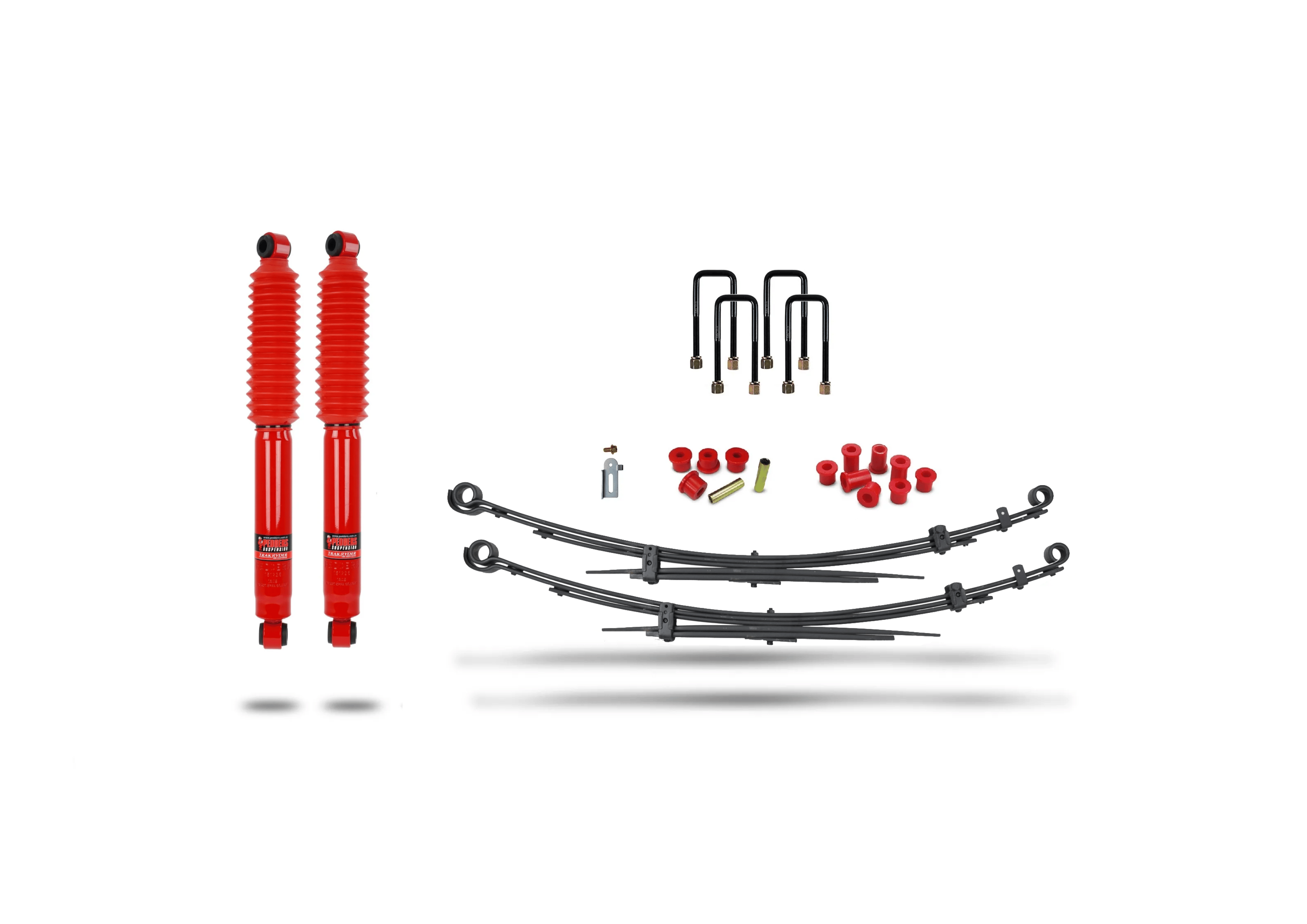 Toyota Hilux MK8 Standard Height Heavy Duty Rear Load and Towing Kit – Pedders