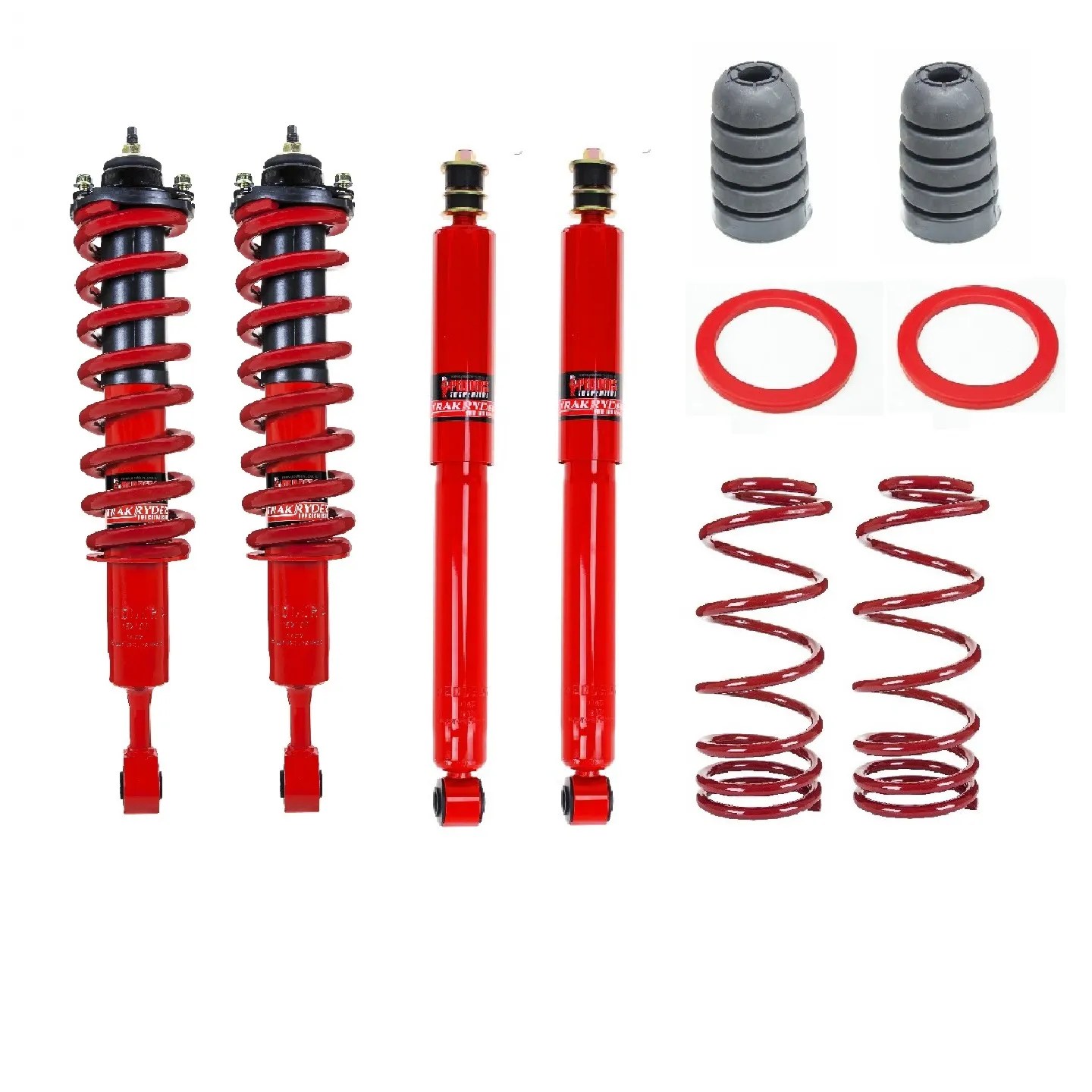 Toyota Land Cruiser 120 Series Air Suspension Conversion Kit. Comfort Version. With Fully Assembled front struts. Toyota LC5 / Prado / Land Cruiser 120 series – Pedders