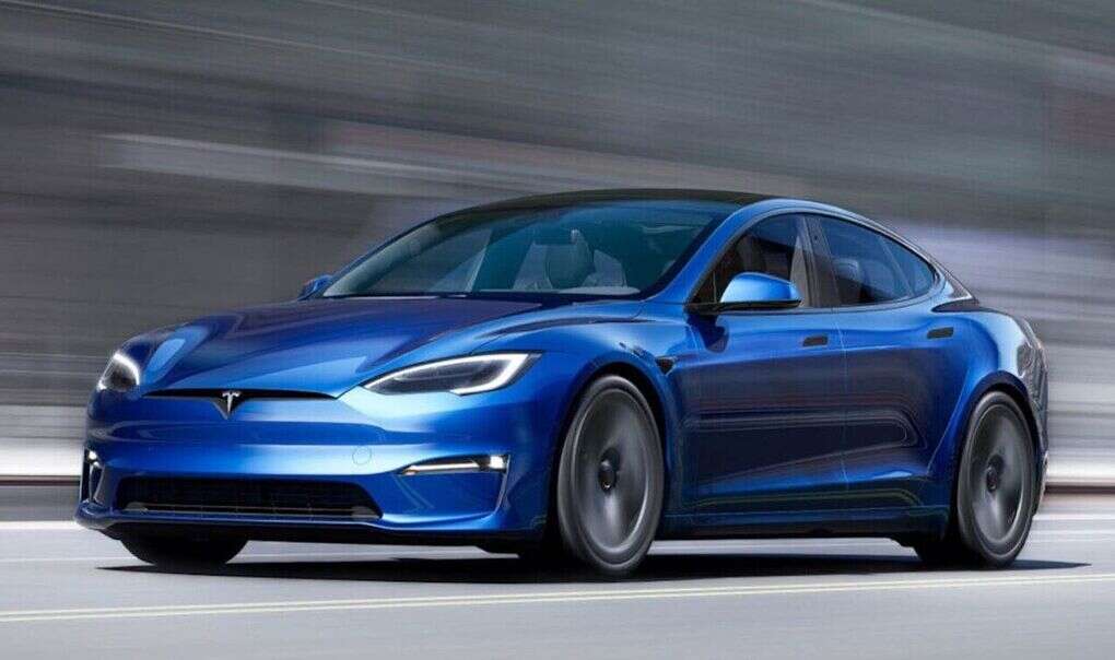 The tesla model s blade 2022 is the fastest electric car in the world