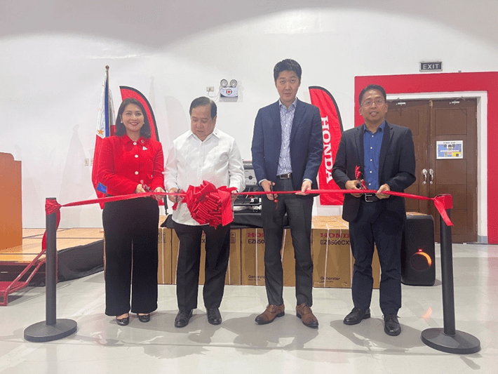 Honda Donates Life-Saving Generators to Power Communities