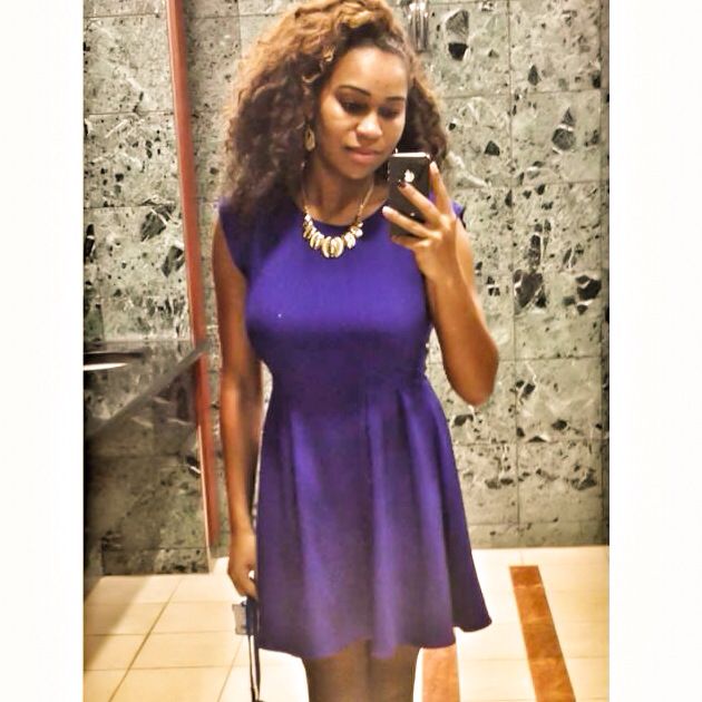 This is how I wore my natural hair for work.