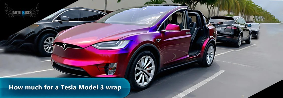 Tesla Model 3 wrap