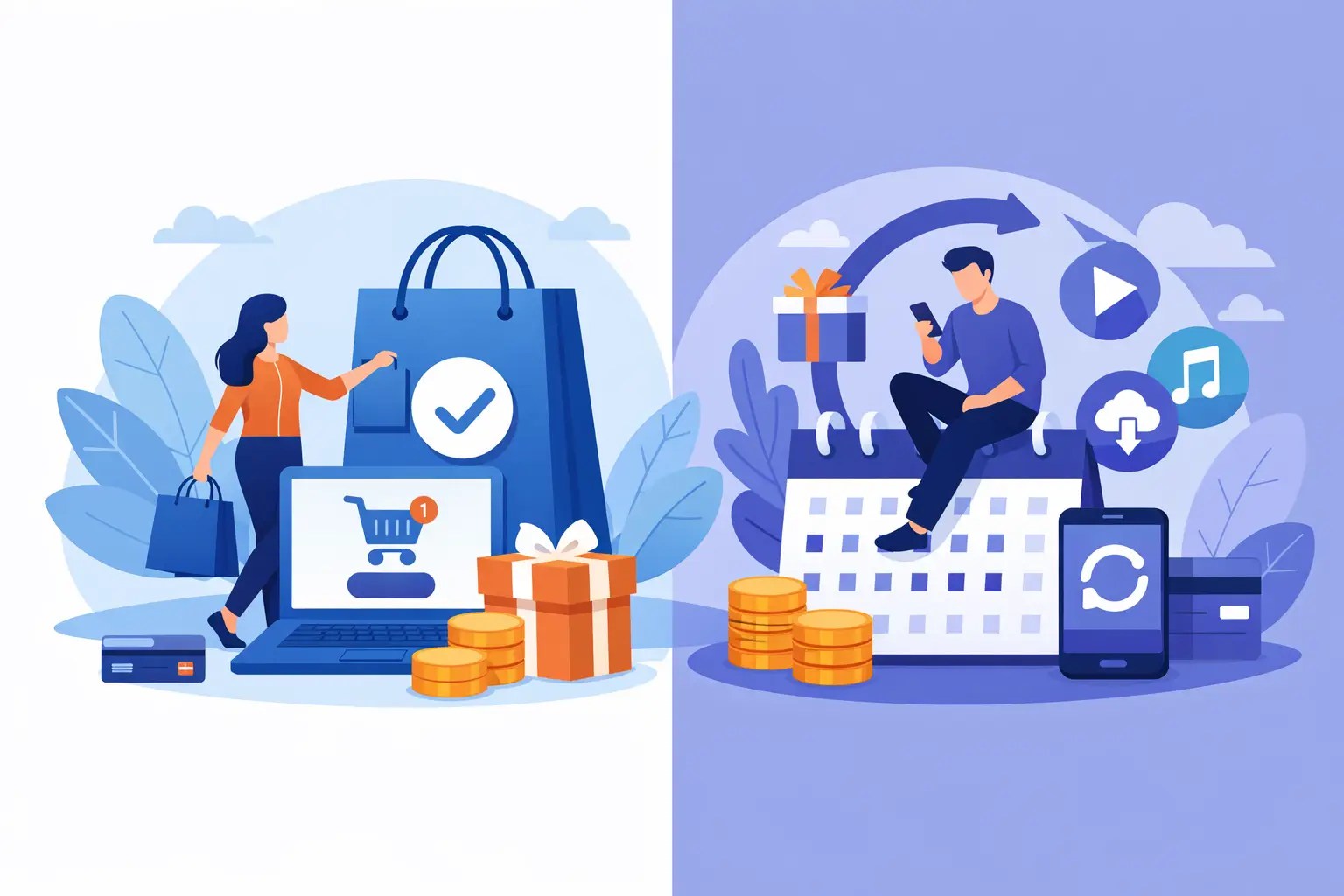 Single Purchase Versus Subscriptions