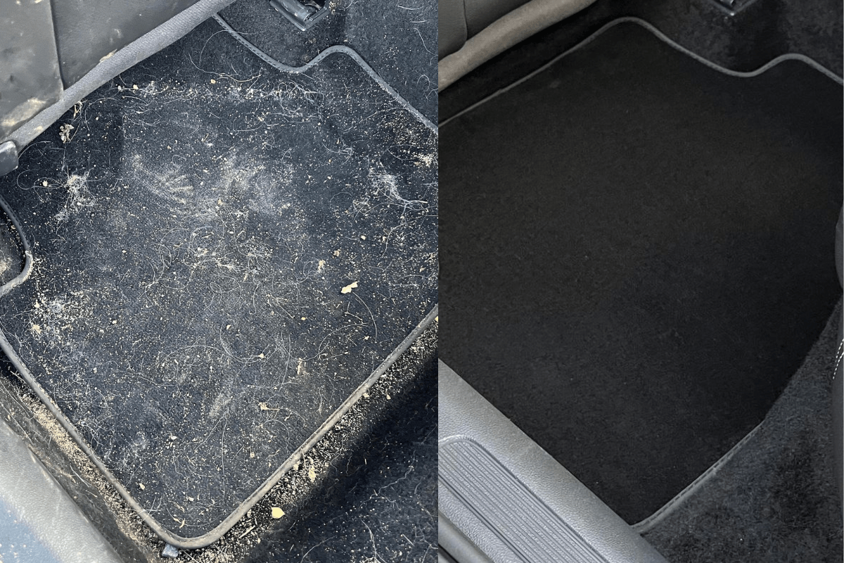 How To Clean Fabric Car Mats At Home CLEANING FABRIC MATS 