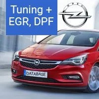 Opel - Tuning, DPF, EGR ECU files