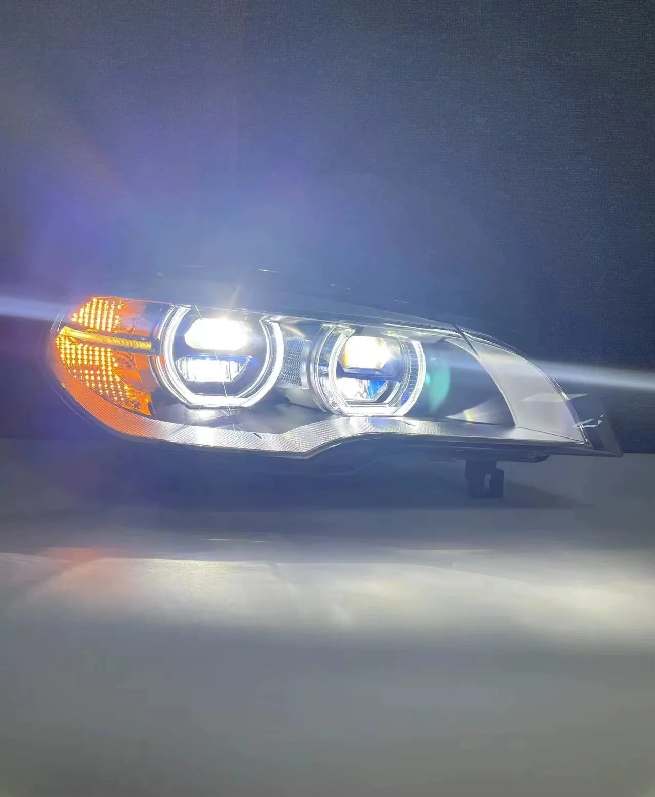 Modifikuoti Bmw X6 E71 priekiniai žibintai