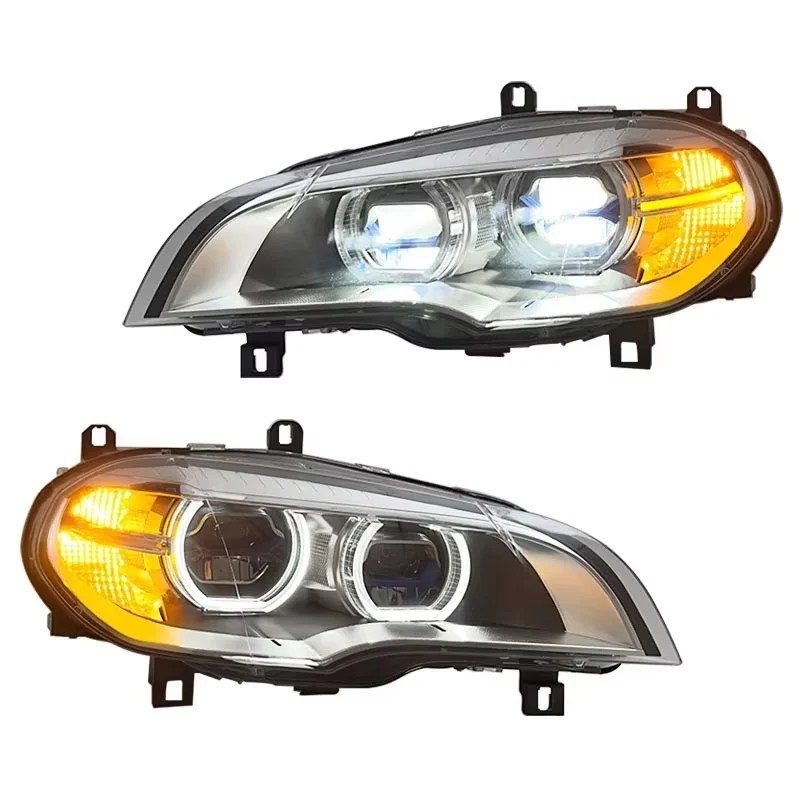 Modifikuoti Bmw X6 E71 priekiniai žibintai