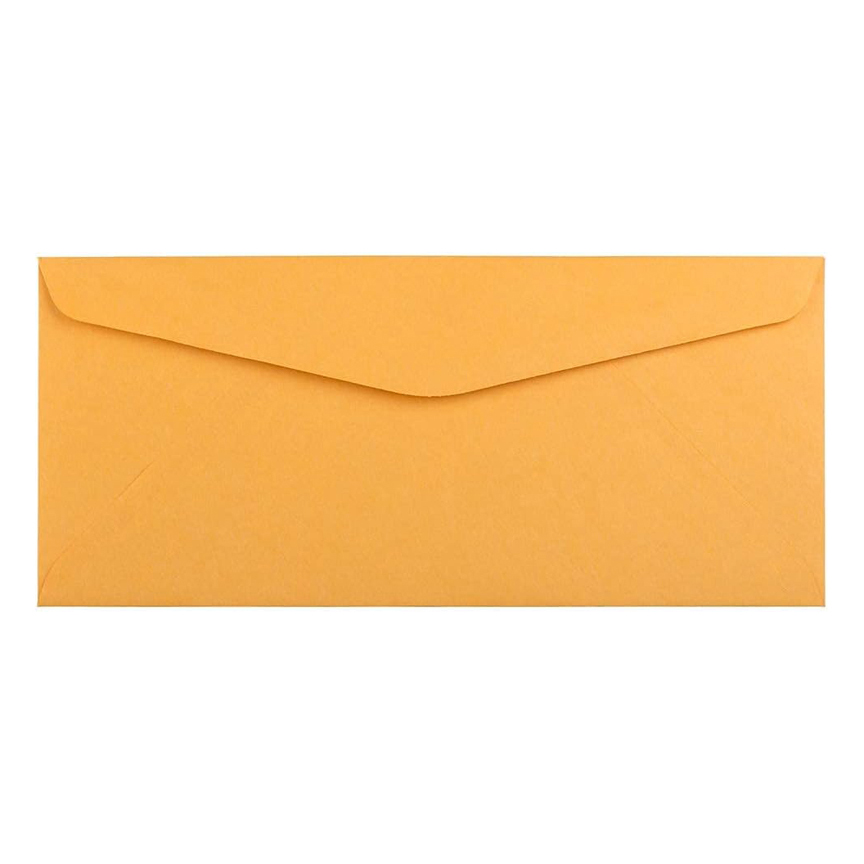 10 Machine Insertable Brown Kraft Window Envelopes for Neopost