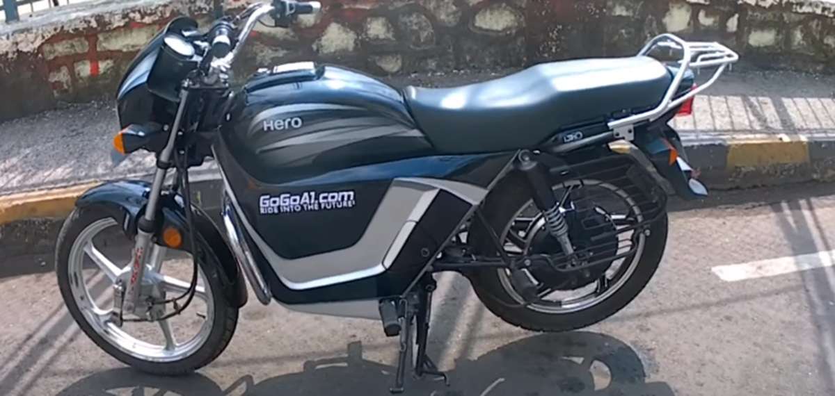 Hero Splendor Electric Bike On Road Price