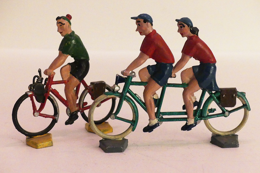 France tandem façon Front populaire 1936 et Vélosolex