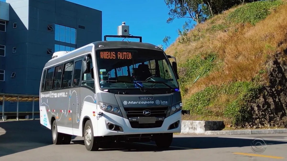 Primeiro Micro-Ônibus Autônomo da América do Sul em Ação no Brasil