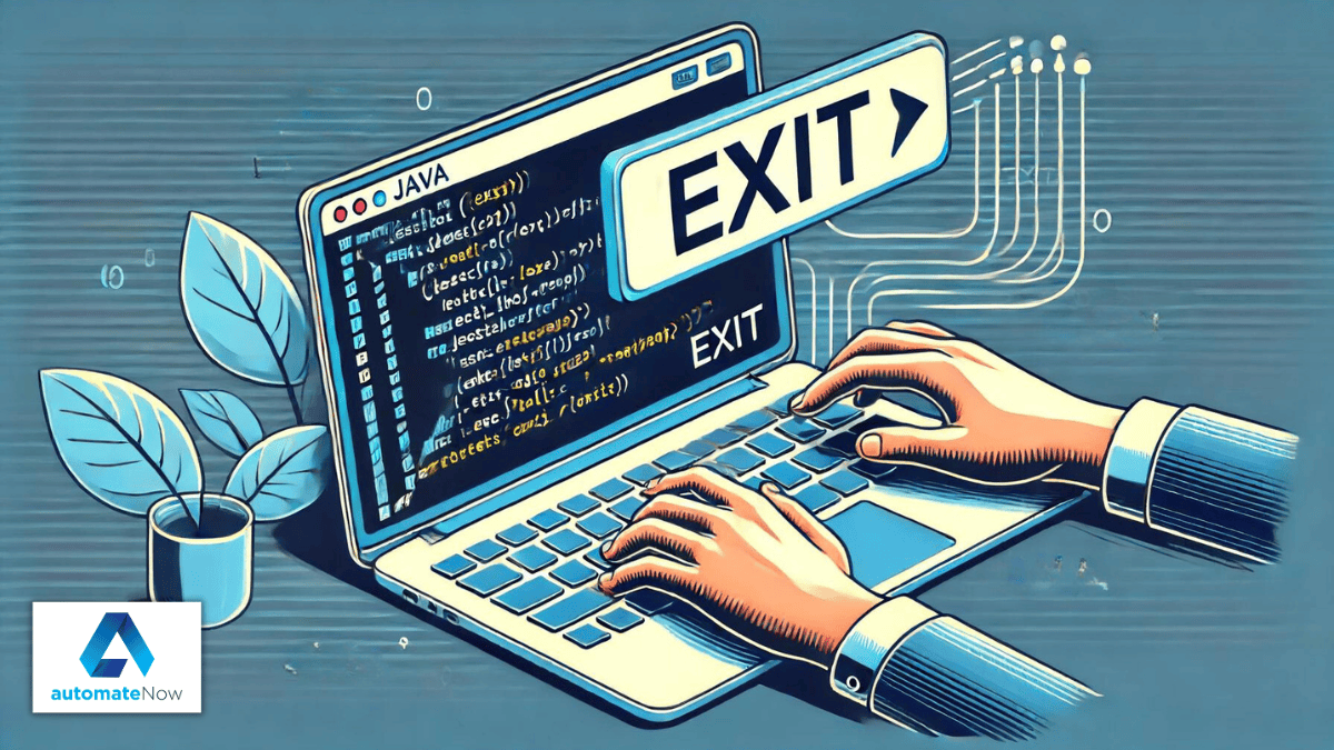 How to Exit A Program in Java