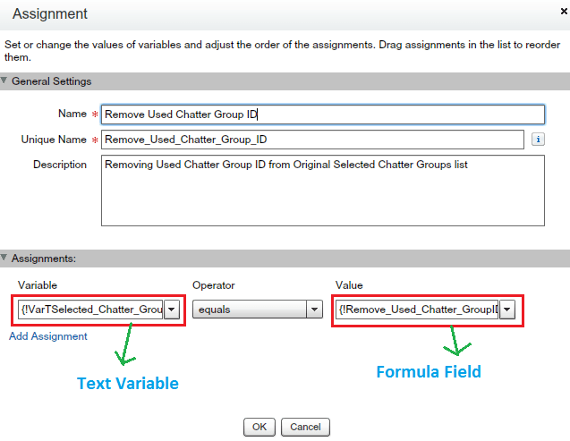 Assign remaining Chatter Groups IDs to Text Variable