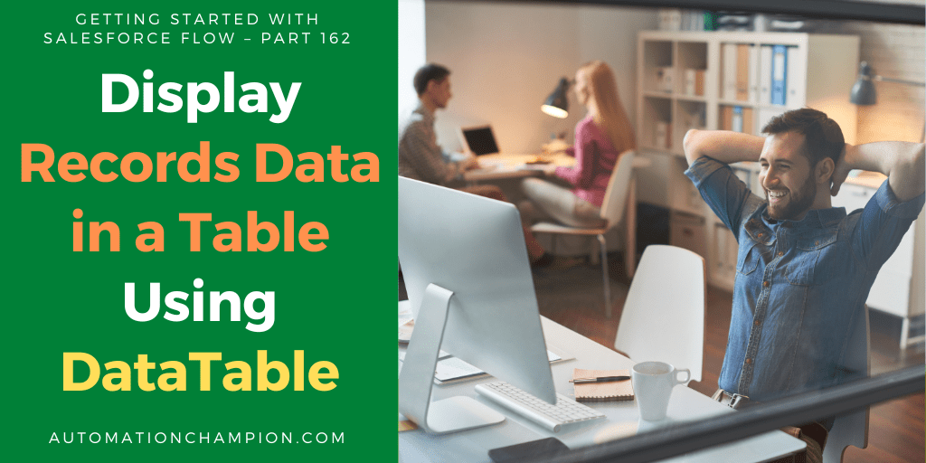 Display Records Data in a Table Using DataTable