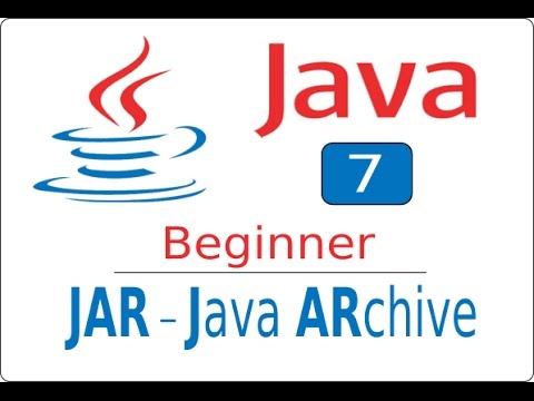 Java Beginner Tutorial 7 - JAR (Java Archive) basics - Automation Step by Step